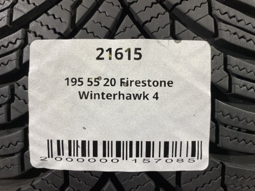 195 55 20 Firestone Winterhawk 4