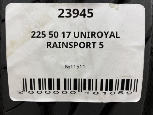 225 50 17 UNIROYAL RAINSPORT 5