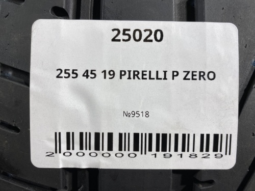 255 45 19 PIRELLI P ZERO