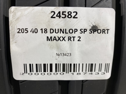 205 40 18 DUNLOP SP SPORT MAXX RT 2
