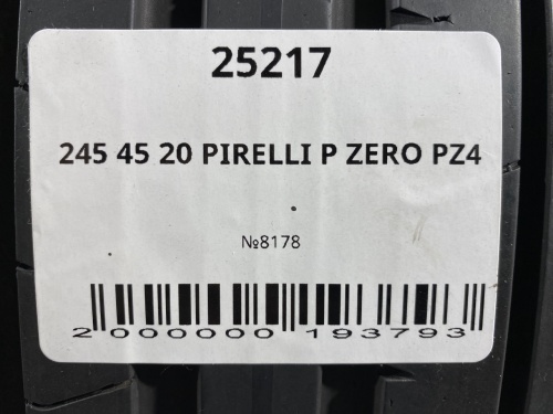 245 45 20 PIRELLI P ZERO PZ4