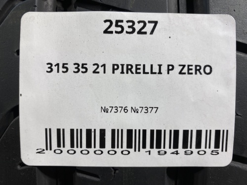 315 35 21 PIRELLI P ZERO