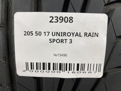 205 50 17 UNIROYAL RAIN SPORT 3