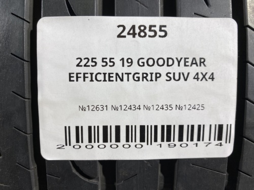 225 55 19 GOODYEAR EFFICIENTGRIP SUV 4X4