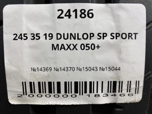 245 35 19 DUNLOP SP SPORT MAXX 050+