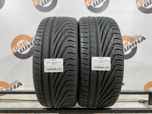 225 35 19 UNIROYAL RAIN SPORT 3