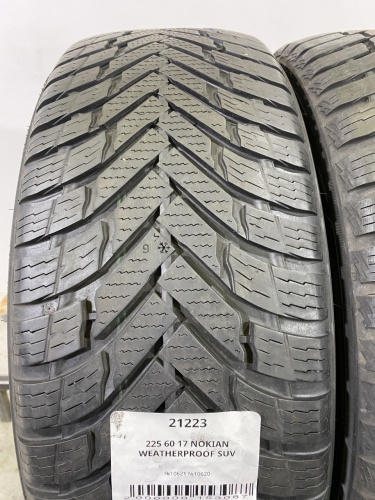 225 60 17 NOKIAN WEATHERPROOF SUV