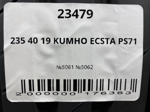235 40 19 KUMHO ECSTA PS71