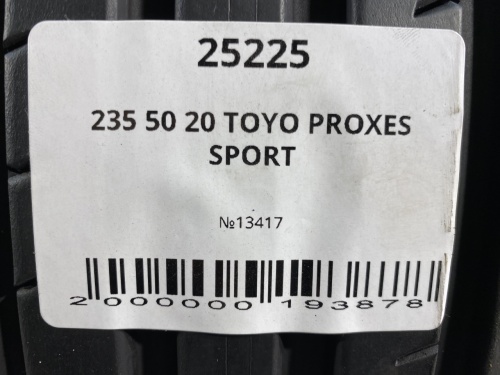 235 50 20 TOYO PROXES SPORT