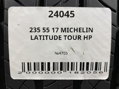 235 55 17 MICHELIN LATITUDE TOUR HP