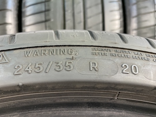 (РАЗНОШИР + 24073) 275 30 20 MICHELIN PILOT SPORT 3 RFT