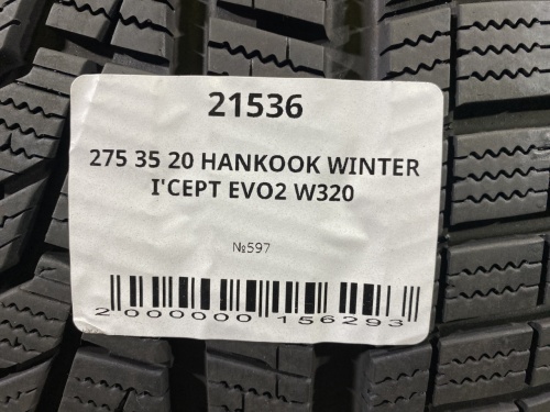275 35 20 HANKOOK WINTER I'CEPT EVO2 W320