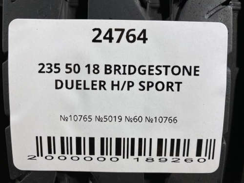235 50 18 BRIDGESTONE DUELER H/P SPORT