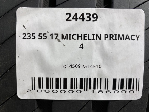 235 55 17 MICHELIN PRIMACY 4