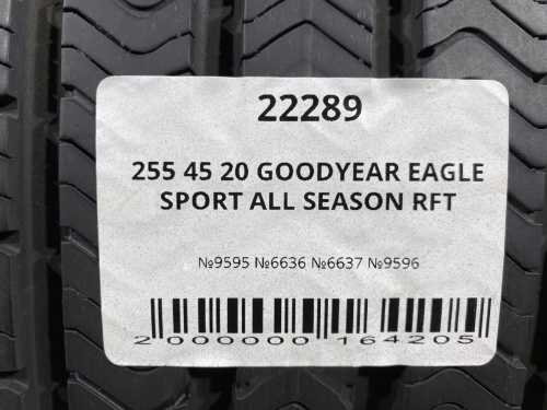 255 45 20 GOODYEAR EAGLE SPORT ALL SEASON RFT