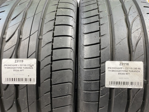 (РАЗНОШИР + 23119) 245 40 19 BRIDGESTONE TURANZA ER300 RFT
