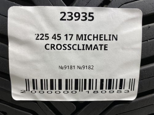 225 45 17 MICHELIN CROSSCLIMATE