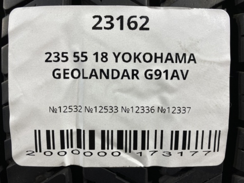235 55 18 YOKOHAMA GEOLANDAR G91AV