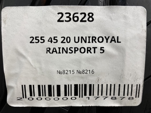 255 45 20 UNIROYAL RAINSPORT 5