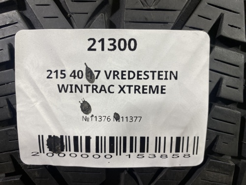 215 40 17 VREDESTEIN WINTRAC XTREME
