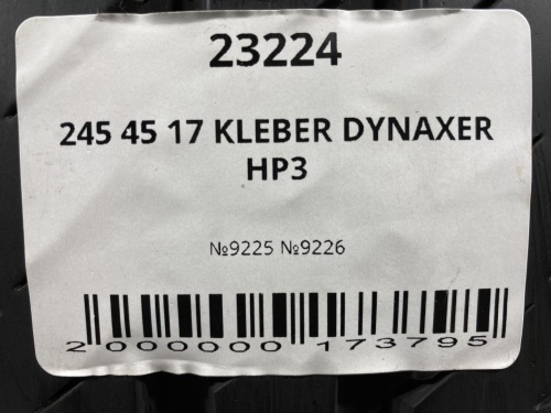 245 45 17 KLEBER DYNAXER HP3