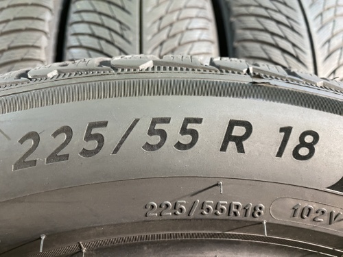 225 55 18 MICHELIN PILOT ALPIN 5