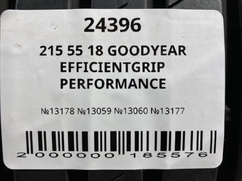 215 55 18 GOODYEAR EFFICIENTGRIP PERFORMANCE