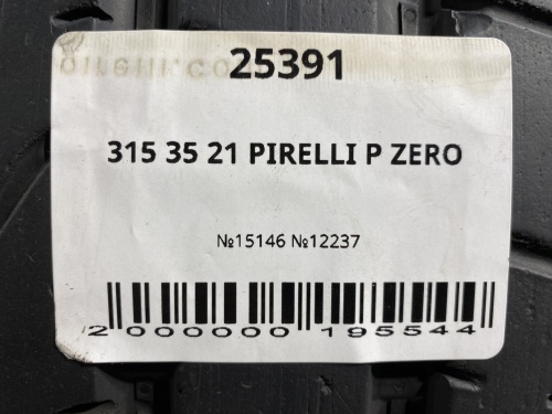 315 35 21 PIRELLI P ZERO
