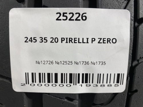 245 35 20 PIRELLI P ZERO