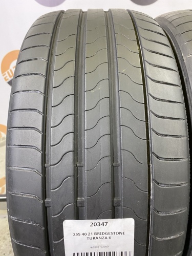 255 40 21 BRIDGESTONE TURANZA 6
