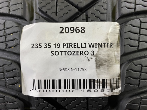 235 35 19 PIRELLI WINTER SOTTOZERO 3