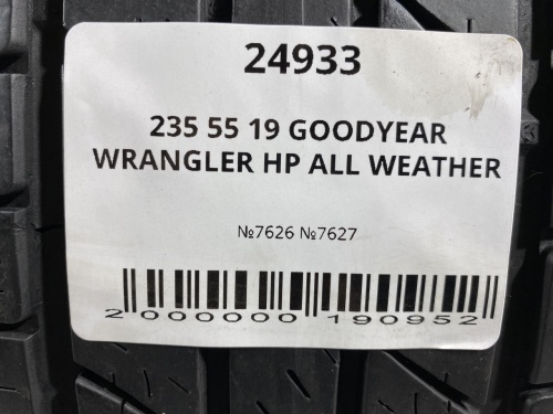 235 55 19 GOODYEAR WRANGLER HP ALL WEATHER