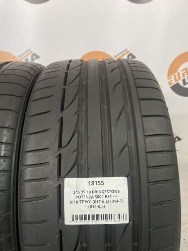 245 35 18 BRIDGESTONE POTENZA S001 RFT