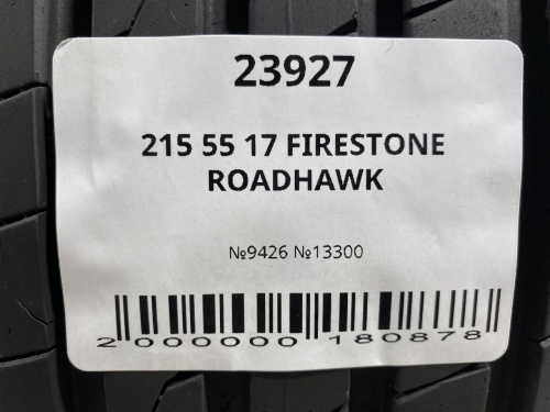 215 55 17 FIRESTONE ROADHAWK