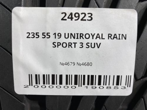 235 55 19 UNIROYAL RAIN SPORT 3 SUV