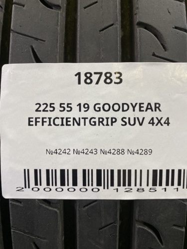 225 55 19 GOODYEAR EFFICIENTGRIP SUV 4X4