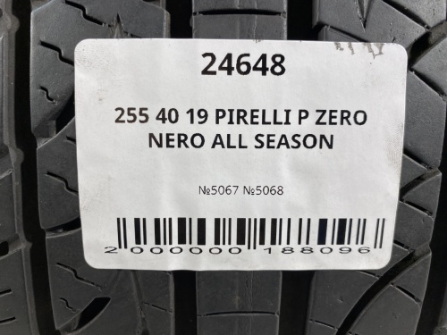 255 40 19 PIRELLI P ZERO NERO ALL SEASON