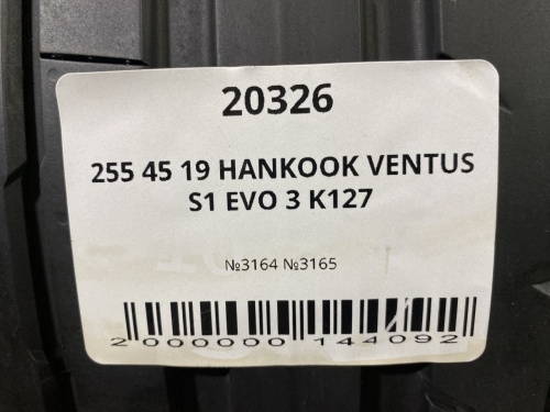 255 45 19 HANKOOK VENTUS S1 EVO 3 K127