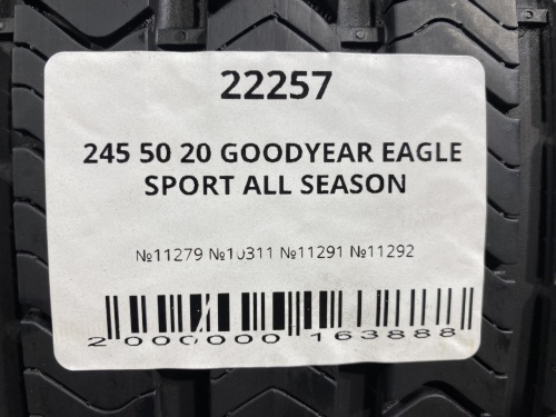 245 50 20 GOODYEAR EAGLE SPORT ALL SEASON