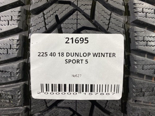 225 40 18 DUNLOP WINTER SPORT 5