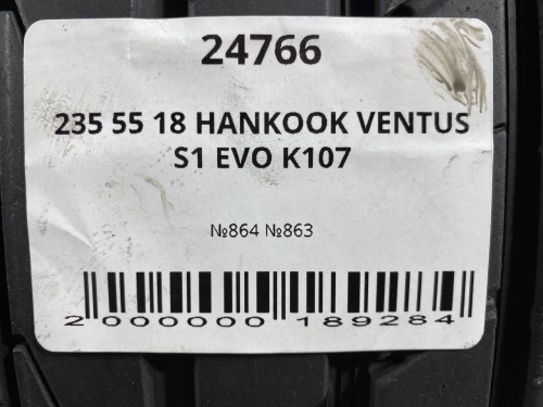 235 55 18 HANKOOK VENTUS S1 EVO K107