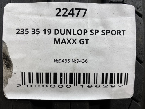 235 35 19 DUNLOP SP SPORT MAXX GT