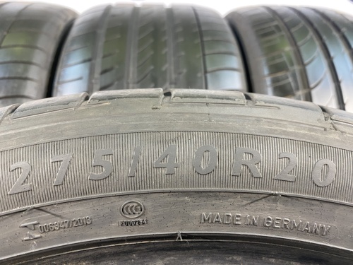 (РАЗНОШИР + 23122) 275 40 20 DUNLOP SP SPORT MAXX GT RFT