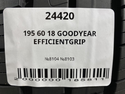 195 60 18 GOODYEAR EFFICIENTGRIP
