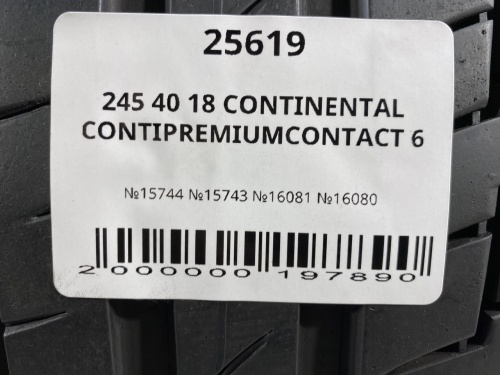245 40 18 CONTINENTAL CONTIPREMIUMCONTACT 6