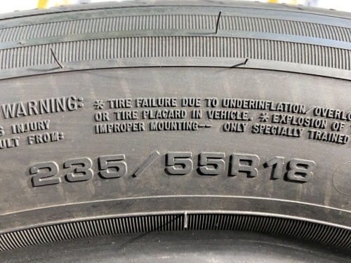 235 55 18 GOODYEAR EAGLE F1 ASYMMETRIC 3 SUV