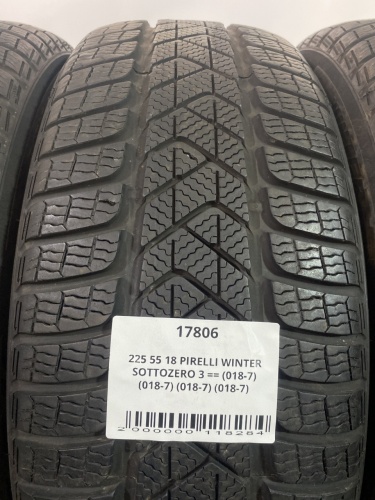 225 55 18 PIRELLI WINTER SOTTOZERO 3