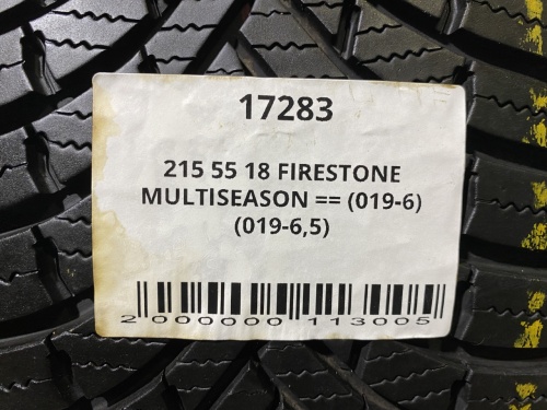 215 55 18 FIRESTONE MULTISEASON