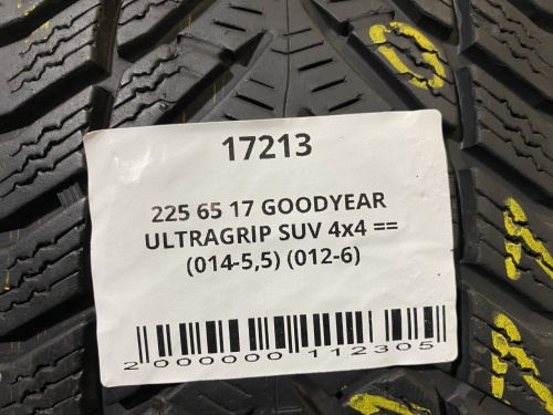 225 65 17 GOODYEAR ULTRAGRIP SUV+