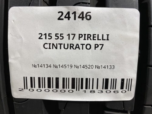 215 55 17 PIRELLI CINTURATO P7
